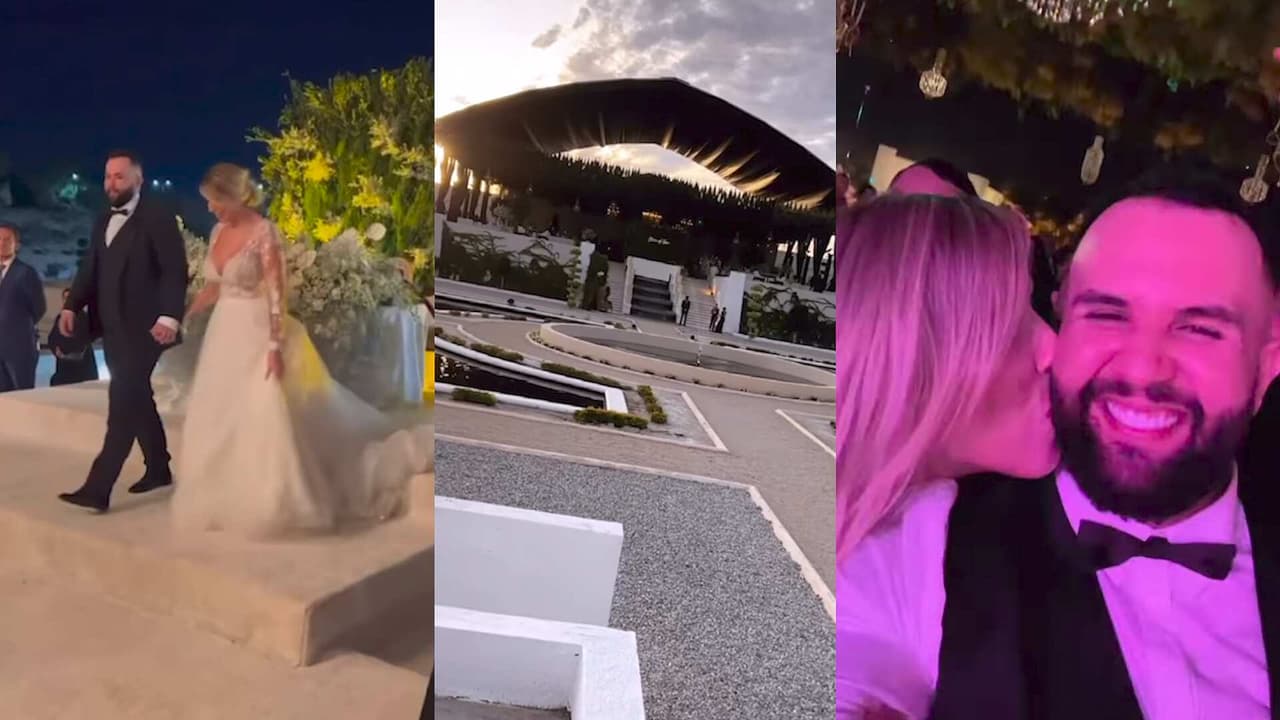 Carín León se casó y tiró la casa por la ventana con esta lujosa boda
