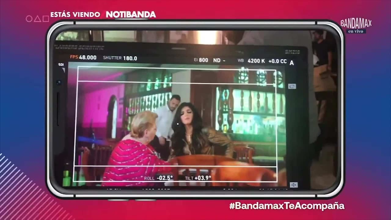 Así grabaron Ana Bárbara y Paquita la de Barrio el video de su dueto 'El Consejo'