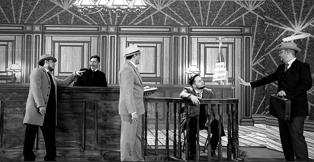 Los integrantes de Calibre 50 cambiaron sus vestimentas características por atuendos de la época de los años 30 en Estados Unidos.