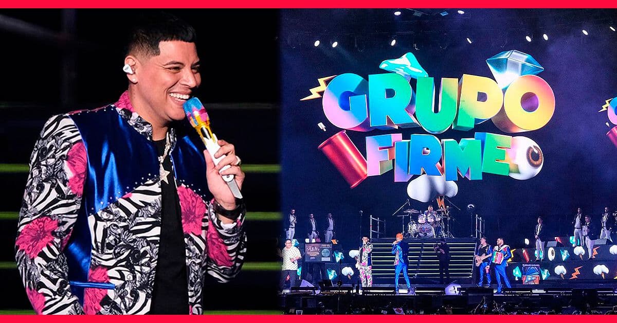 Así brillaron en el escenario los invitados al concierto de Grupo Firme