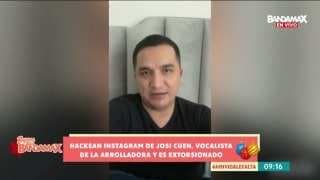 Josi Cuen, de La Arrolladora Banda El Limón, denuncia extorsión y hackeo en su Instagram