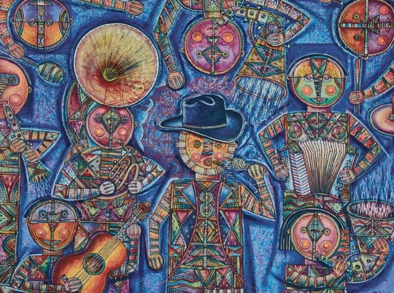 El disco presume una portada única realizada por el artista oaxaqueño Fernando Andriacci.