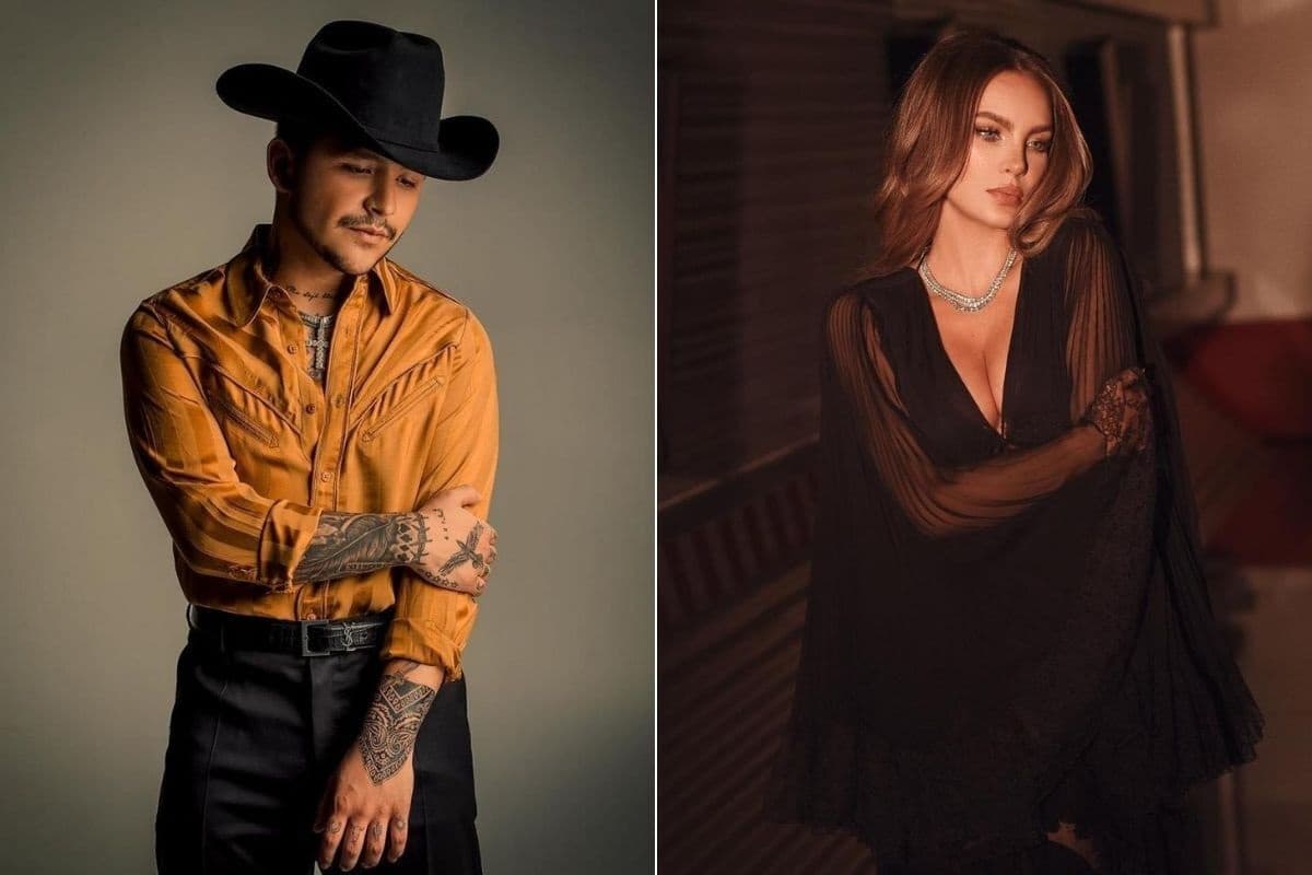 Christian Nodal y Belinda.
