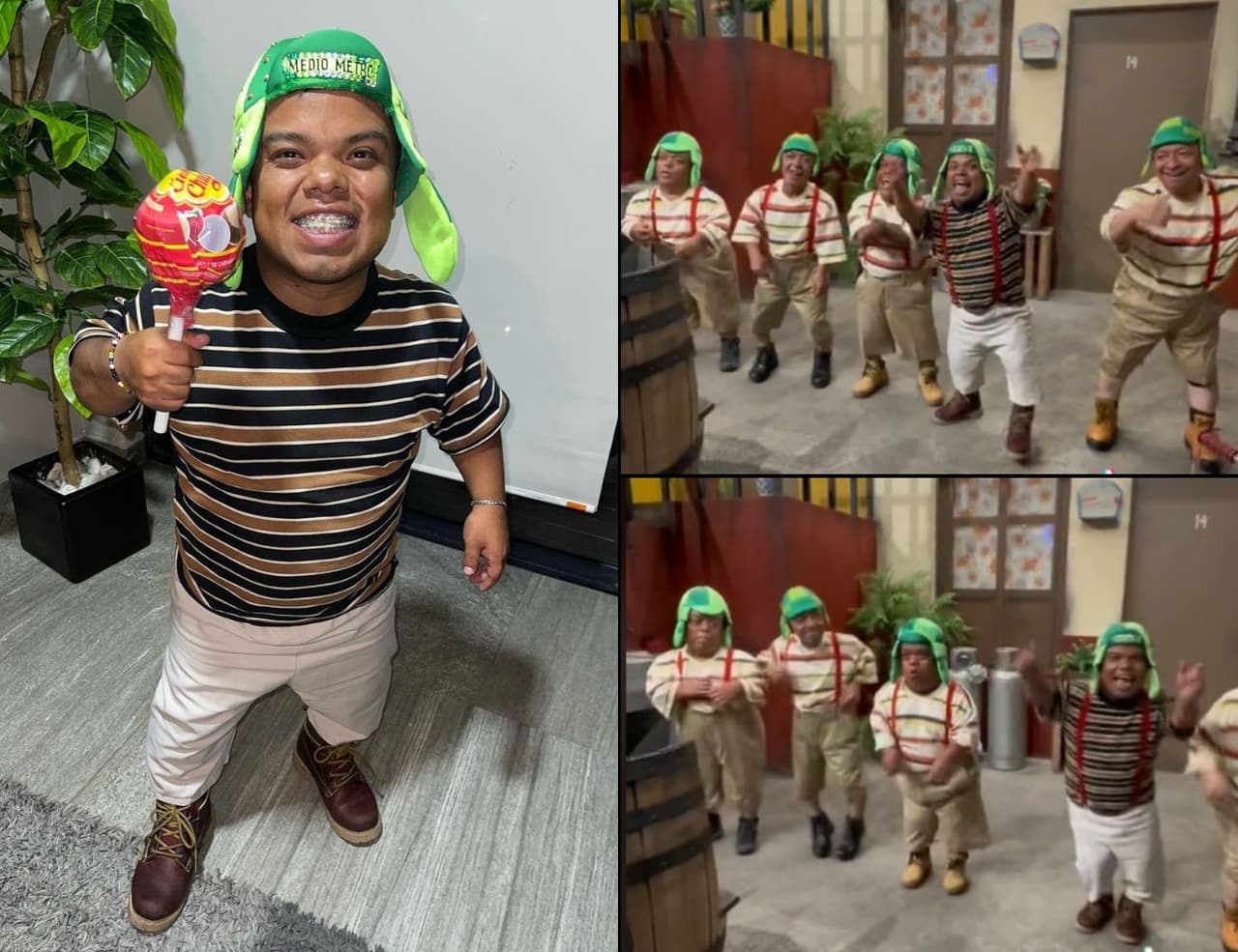 Medio Metro compartió un video con sus "versiones de otro universo".