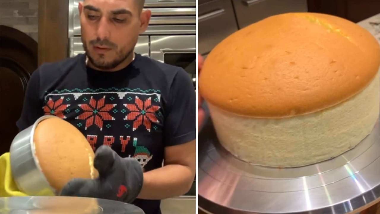 Espinoza Paz sorprende a sus fans al hornear cheesecake japonés
