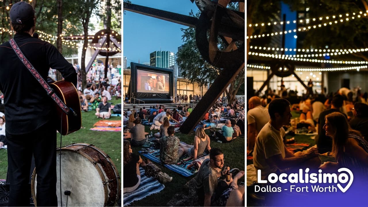 El mejor plan gratis en Dallas: cine, música y arte al aire libre todo el año
