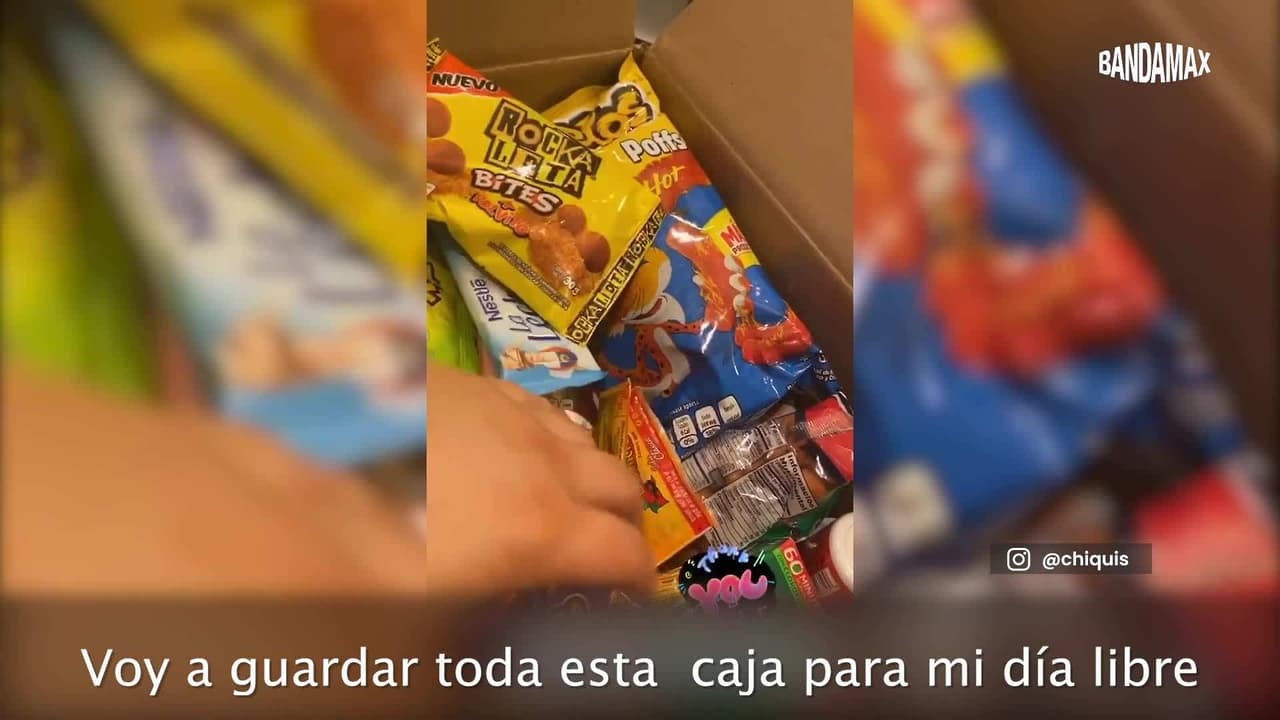 “Se me hizo agua la boca”: Chiquis Rivera recibe paquete de dulces mexicanos y casi llora de alegría