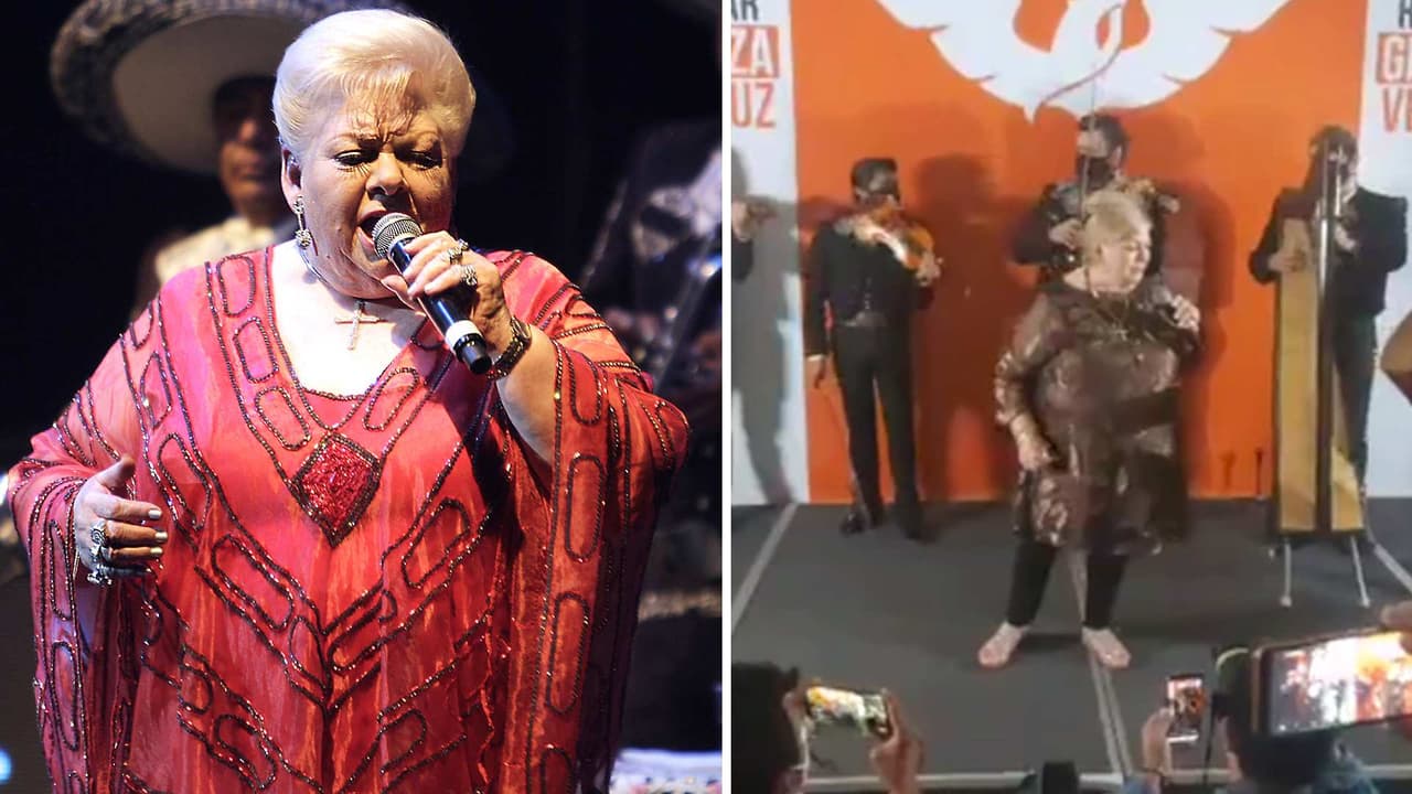 Al ritmo de 'Rata de Dos Patas' Paquita la del Barrio se presenta como precandidata