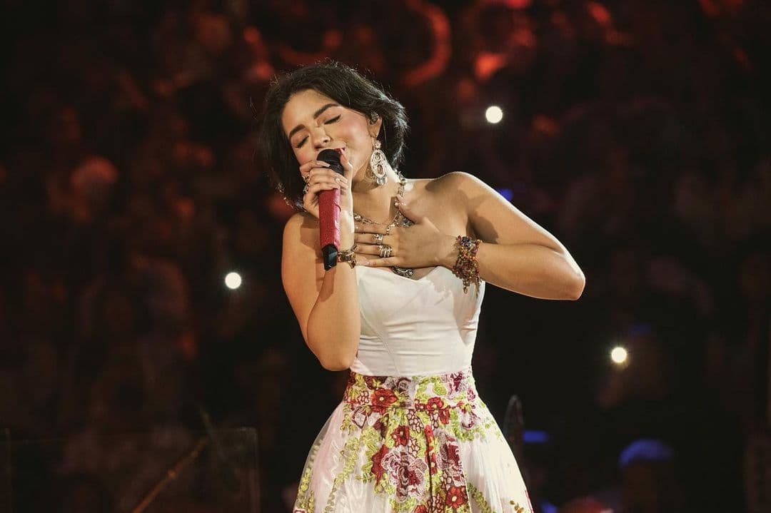 Ángela Aguilar dice que será 'tía' con la llegada del bebé de Nodal y Cazzu