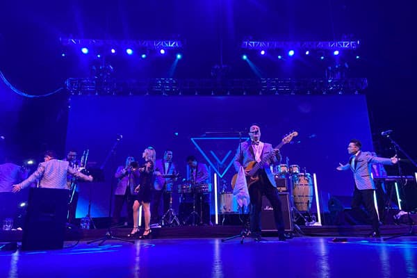 Los Ángeles Azules triunfaron en su quinto "sold out" de este 2019, en el recinto capitalino.
