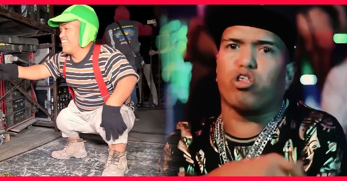 Medio Metro baila y rapea en la canción 'Pal Piso (El Paso De La Chaquetita)'