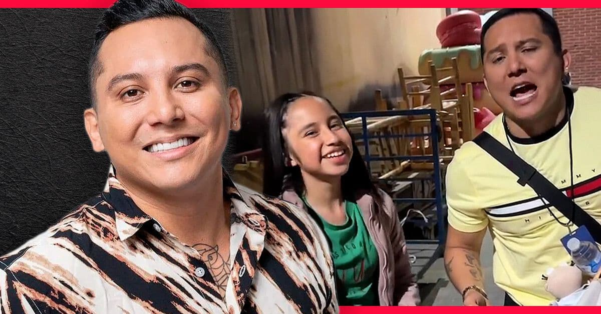 Edwin Luna canta junto a una pequeña fan ‘Préstame a Mi Padre’