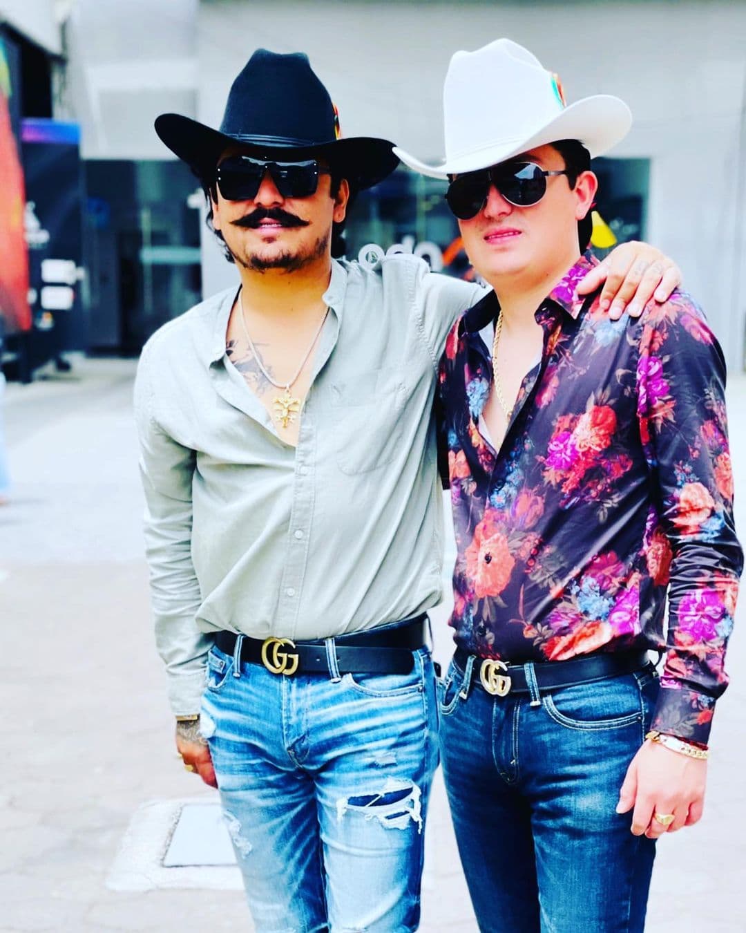 Poncho e Imanol Quezada.