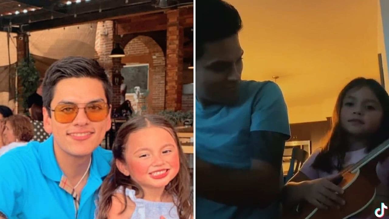 Hija de Virlán García enternece con su voz al cantar junto a su papá ‘El Nene Consentido’