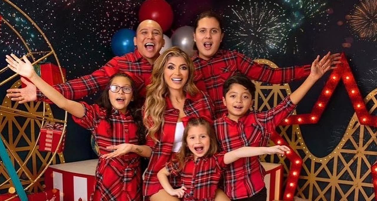 Edwin Luna disfruta de las fechas decembrinas junto a su familia