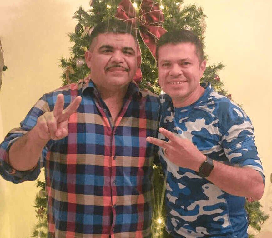 Chuy Lizárraga y Jorge Medina juntos