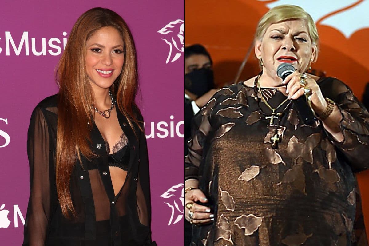 Paquita la del Barrio revela si Shakira le contestó su mensaje.