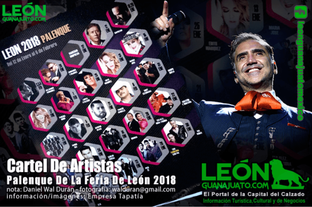 Banda MS, Alejandro Fernández, Pepe Aguilar se presentarán en la Feria de León