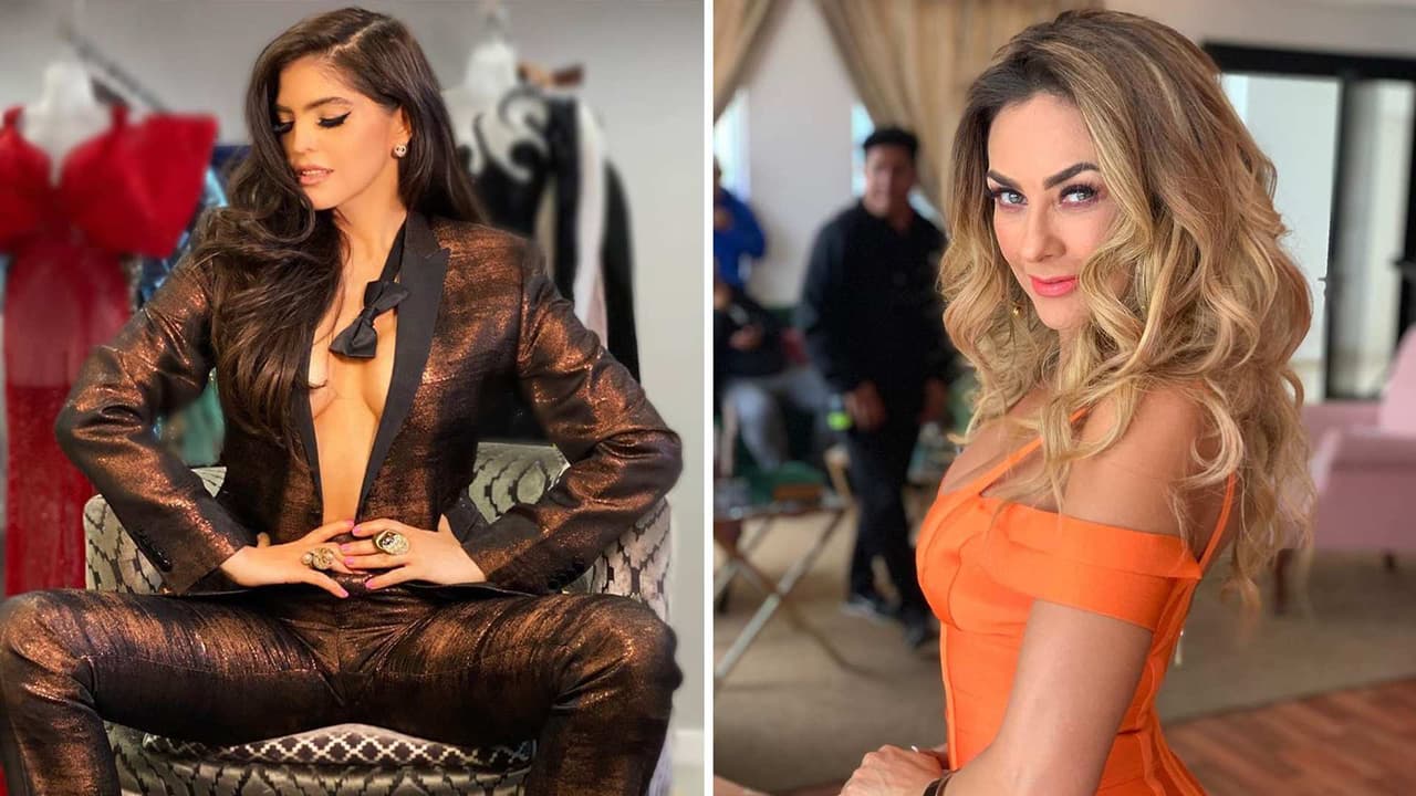 En bikini, Aracely Arámbula sorprende cantando como Ana Bárbara