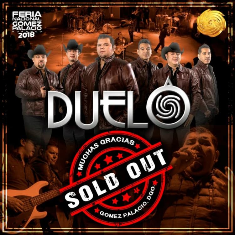 Duelo. felices por su sold out en Durango
