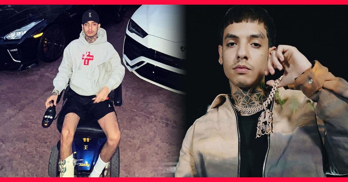 Natanael Cano habla del accidente que tuvo haciendo motocross, pensó lo peor
