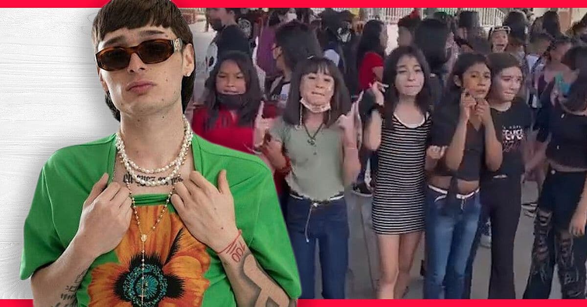 Viral: Pequeñas fans de Peso Pluma cantan ‘Ella Baila Sola’ en su escuela
