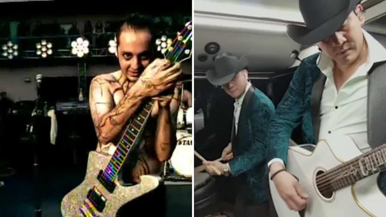 Al estilo norteño-banda, Calibre 50 hace divertido cover de una canción de rock