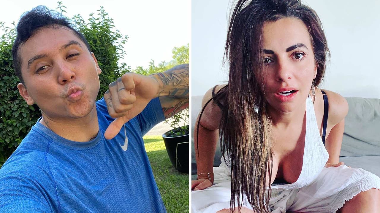 Edwin Luna y Cecilia Galliano hacen divertido video juntos y este es el resultado
