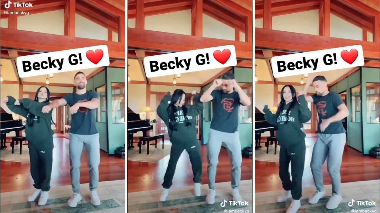 Becky G también le entra a ‘Mi Trokita Cumbia’ para hacer ‘y run, run, run’