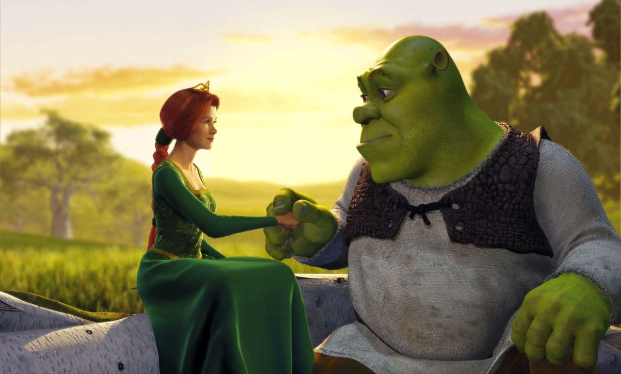 La historia está inspirada en un cuento para niños que se escribió en 1990. El libro, llamado "Shrek!" fue escrito por William Steig y cuenta la historia de un ogro que conoce a la ogra de sus sueños cuando se decide a dejar su casa y salir a conocer el mundo.