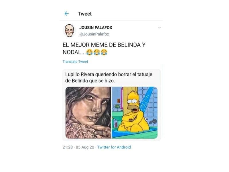 Aunque varios usuarios aún esperan la confirmación de la relación por parte de la cantante; mientras eso pasa, los memes no paran de llegar.