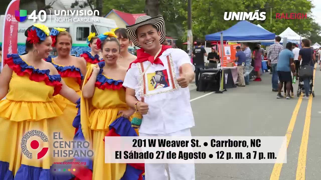 El Festival Latinoamericano será el sábado 27 de agosto en Carrboro