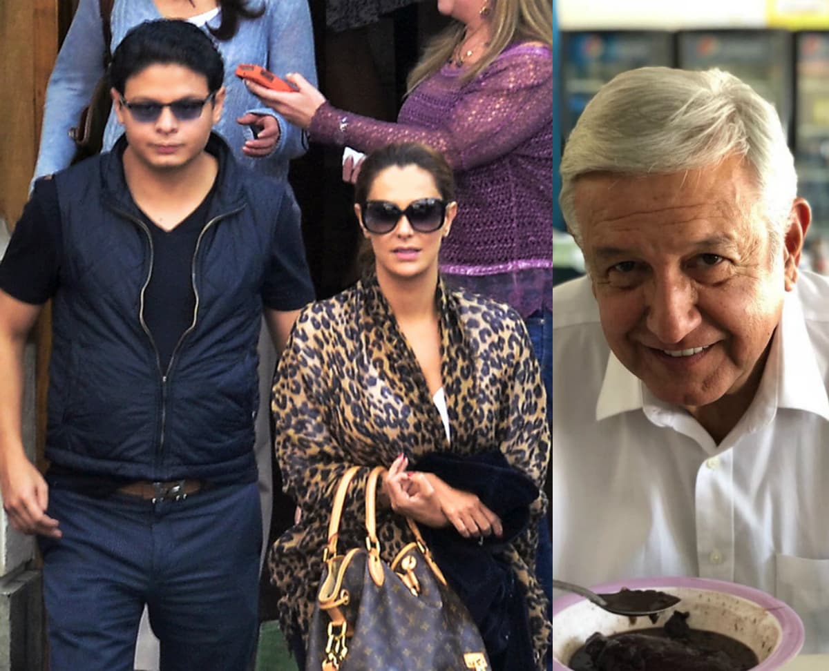 Giovanni Medina, ex de Ninel Conde, va con AMLO