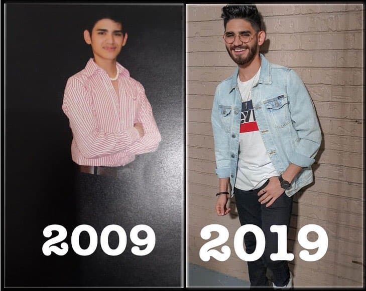 El cantante Ricky Yocupicio era todo un chamaco en 2009. Hoy es una de las voces de la Banda El Recodo.