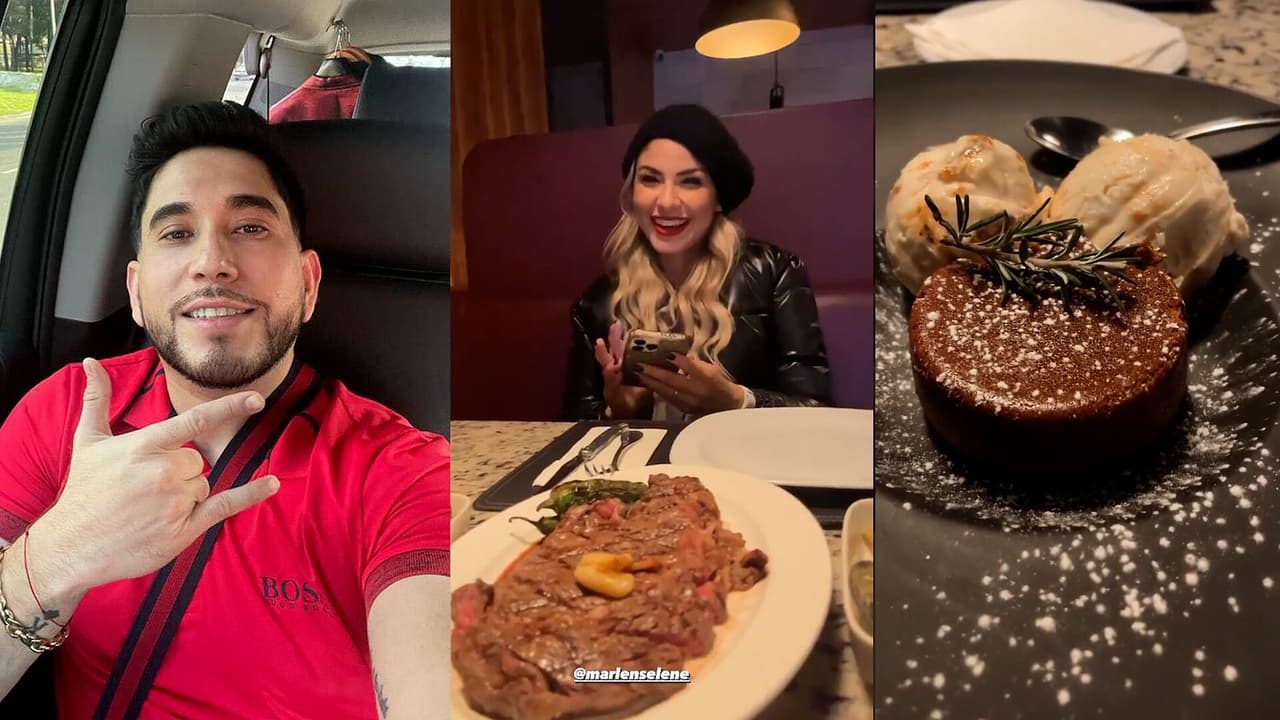El Bebeto y su esposa van a cenar y demuestran que son 'de buen diente'