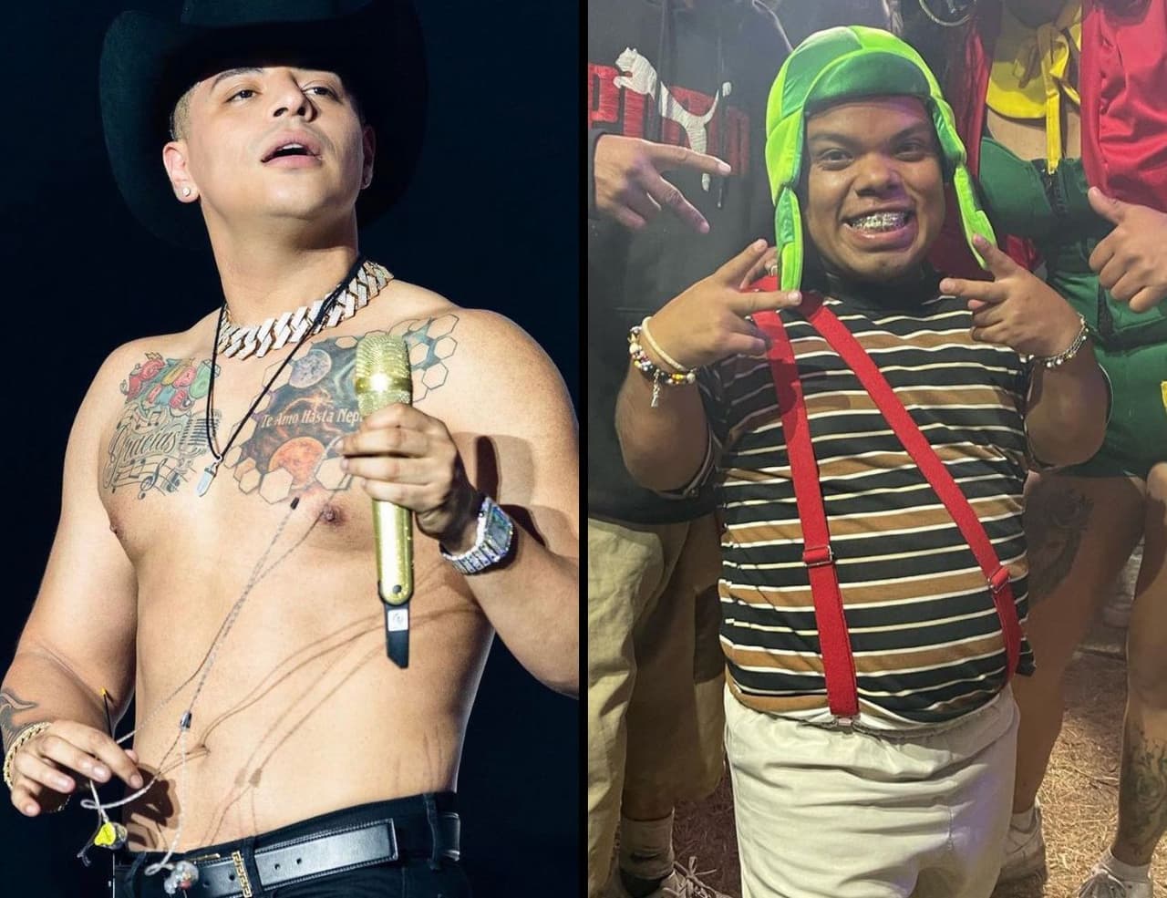 Eduin Caz se puso a bailar con "Medio Metro".