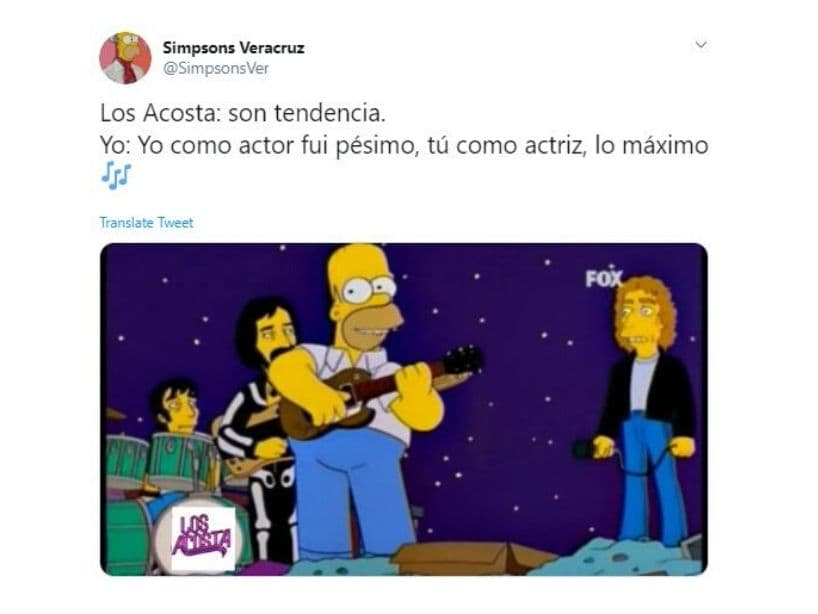 Como ya es costumbre, Los Simpsons fueron parte de esta larga cadena de memes.