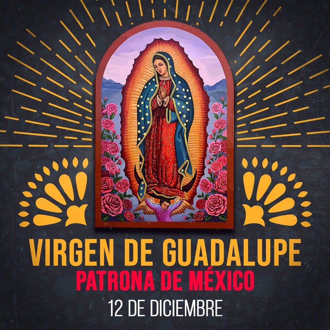 Los Tigres del Norte: "En el día de nuestra Virgen de Guadalupe queremos pedirle que cuide a nuestras familias, a nuestros fans y a todo nuestro pueblo mexicano, sobre todo a nuestros hermanos que arriesgan su vida cruzando las fronteras para buscar un mejor futuro para sus hijos".