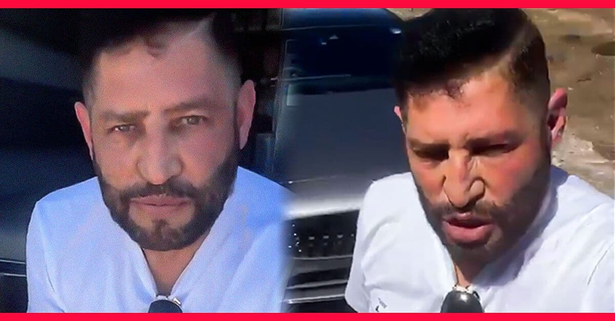 Pancho Barraza tuvo accidente automovilístico 'el carro se despedazó'