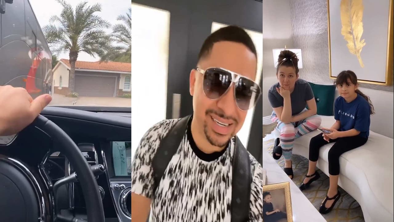 De su lujoso coche hasta el interior de su casa: Así es la vida de Larry Hernández