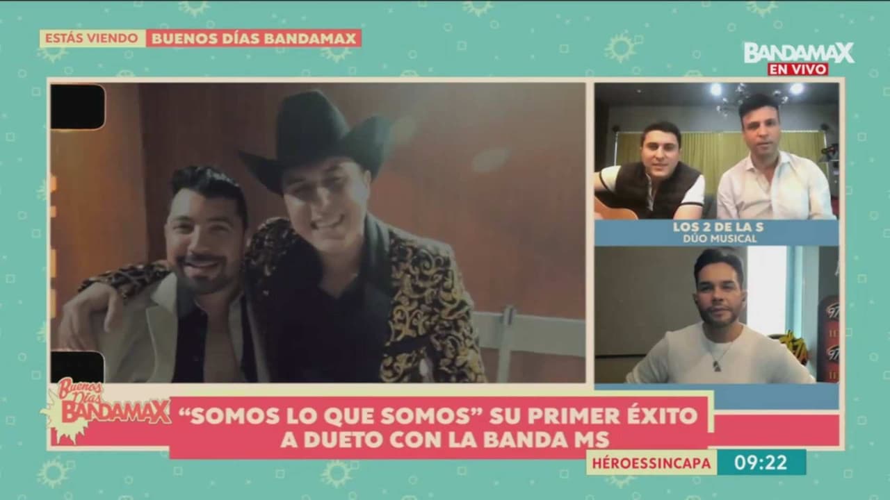 Los 2 de la S hablan sobre su éxito ‘Somos Los Que Somos’ a lado de Banda MS