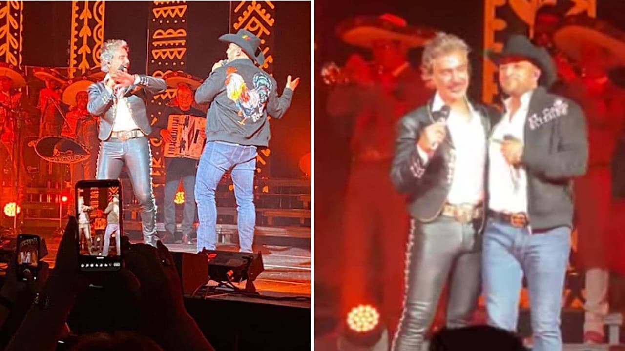 Francisco 'El Gallo' Elizalde cumple su sueño de compartir escenario con Alejandro Fernández