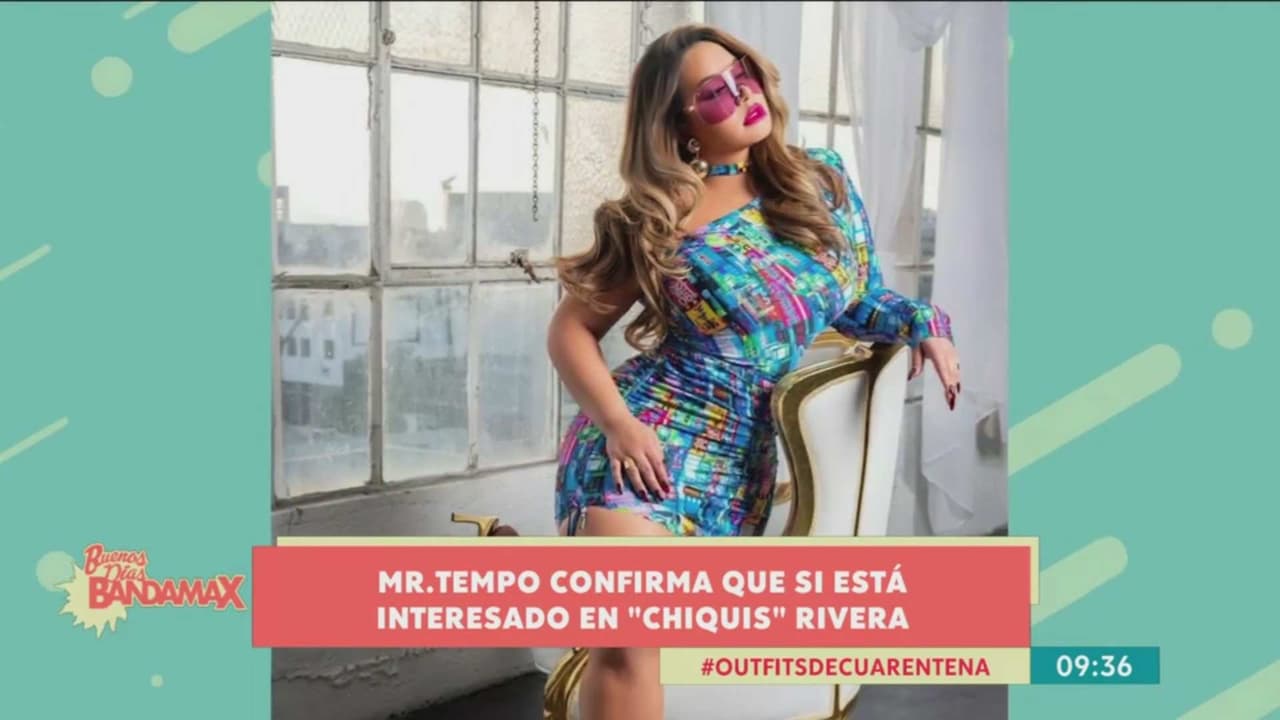 ¡Va con todo! Mr. Tempo está decidido a conquistar a Chiquis Rivera