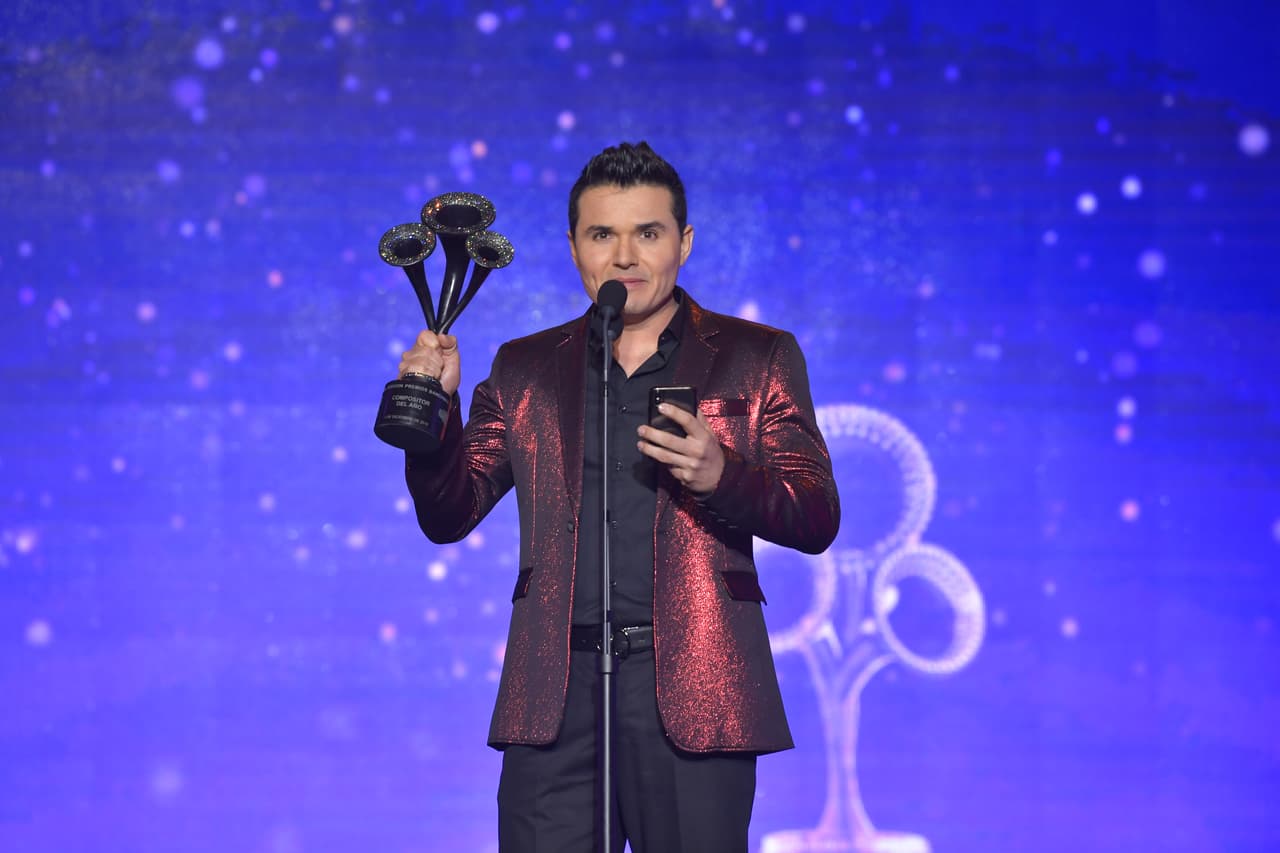 Horacio Palencia fue reconocido como Compositor del Año.