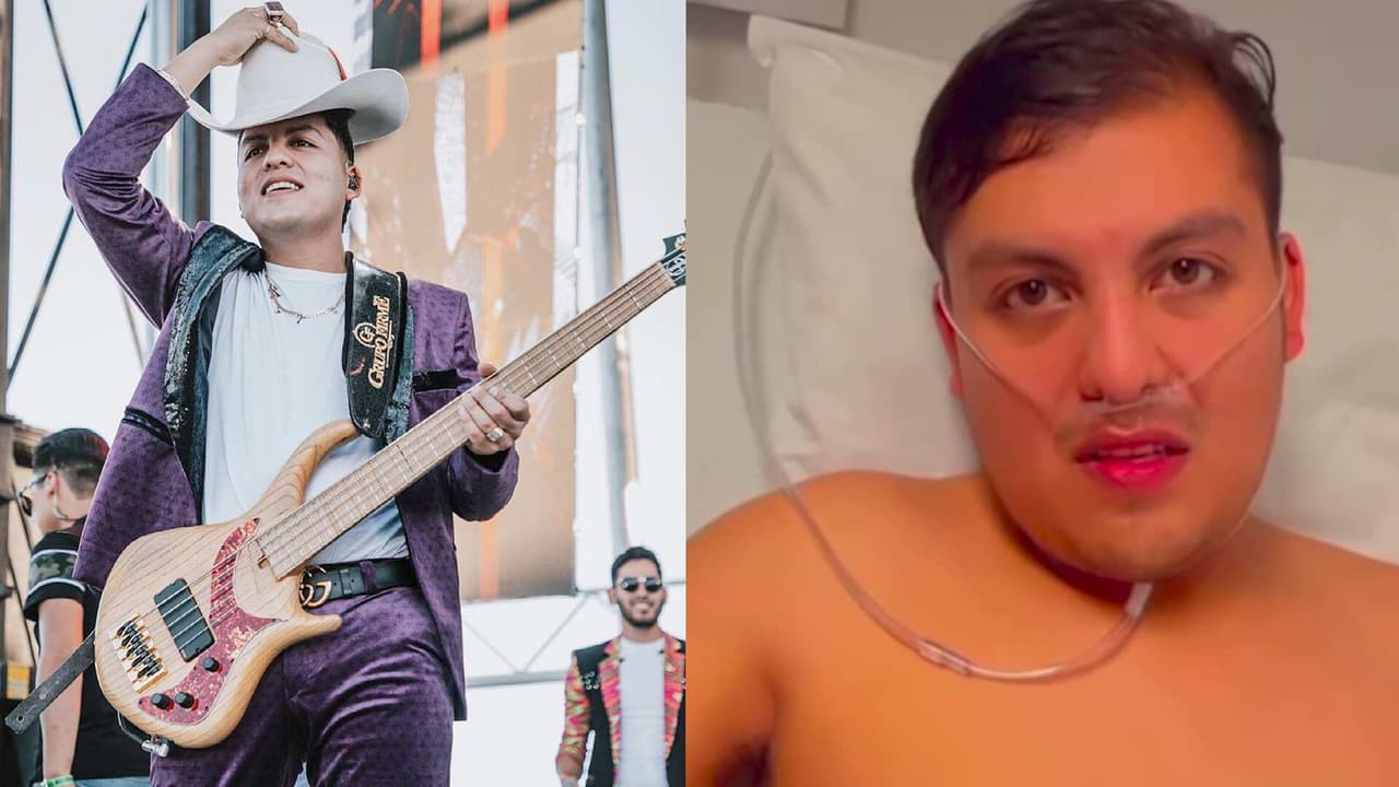 A Christian Téllez, de Grupo Firme, tuvieron que operarlo y se perdió algunos conciertos de la banda