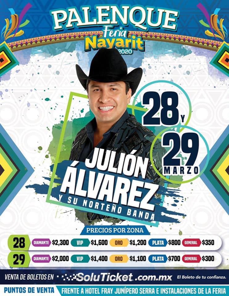 Aunque se llevaba a cabo, la Feria Nayarit 2020 no concluyó con sus actividades.
