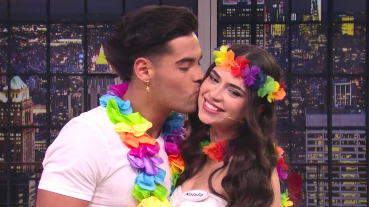 Denis y Natalia suben la temperatura con una pícara dinámica para conocerse mejor