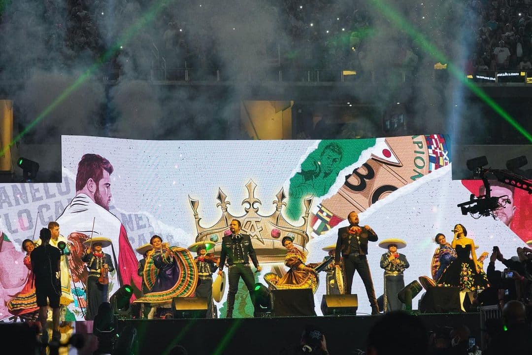 Pepe, Ángela y Leonardo Aguilar ofrecieron temas emblemáticos como "El Rey" y "México Lindo y Querido".