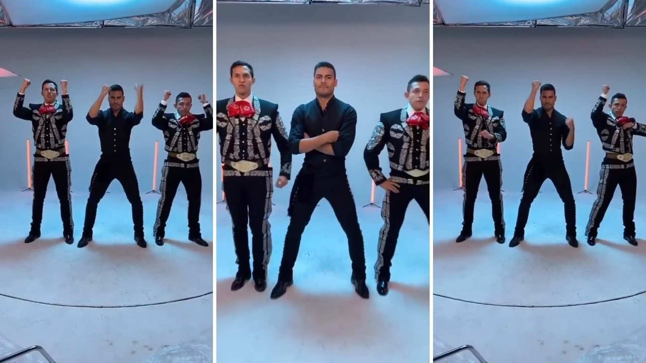 ‘¡Ay caray!’: Carlos Rivera y el Mariachi Gama 1000 encienden las redes con atrevido baile