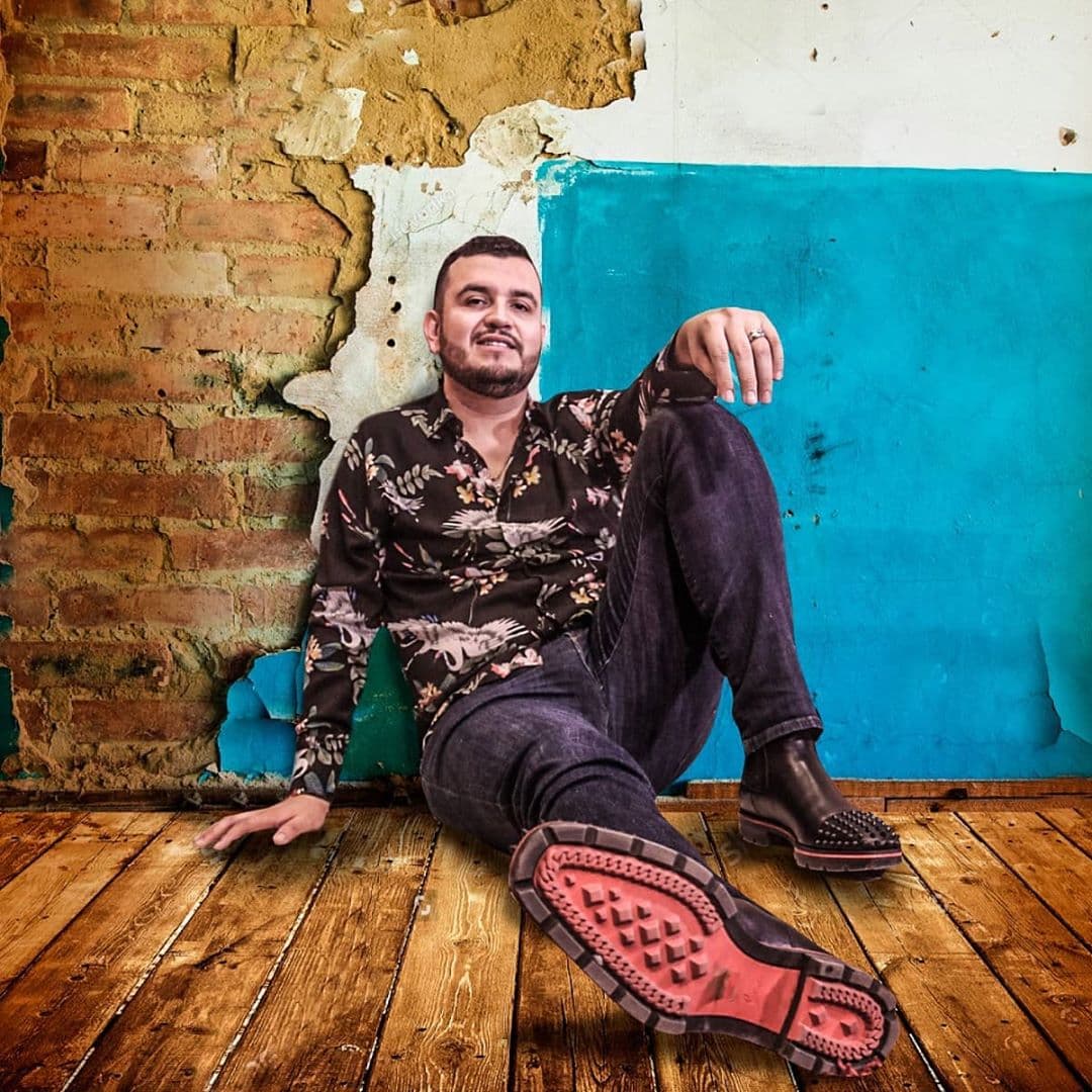 Edén Muñoz, líder, compositor y acordeonista de Calibre 50.